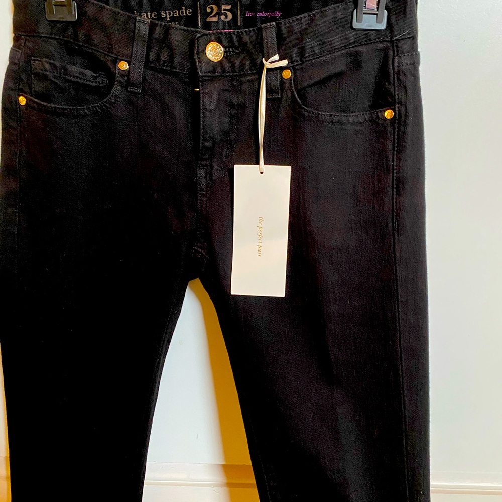 Kate Spade black skinny Jean